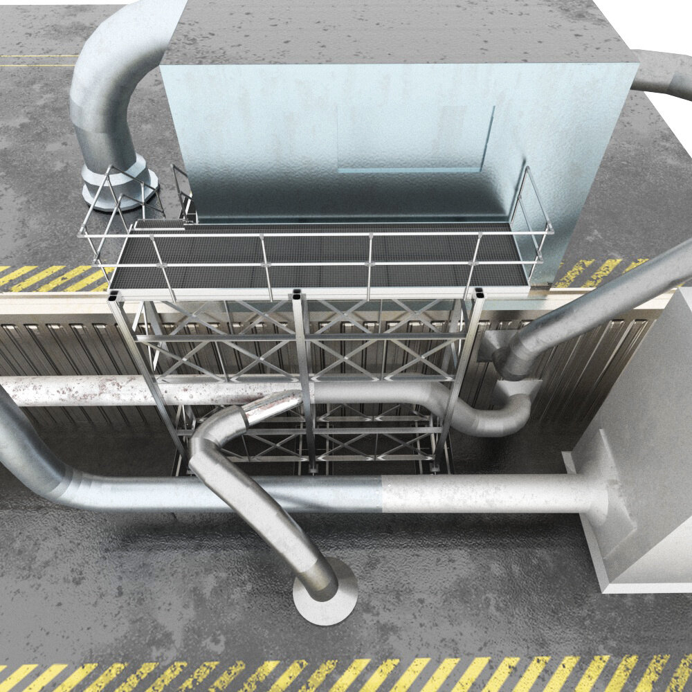 Roossien Aluminium onderhoudsbordes Roossien Aluminium onderhoudsbordes