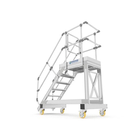 Roossien Verrijdbare bordestrap met zelfsluitende deur