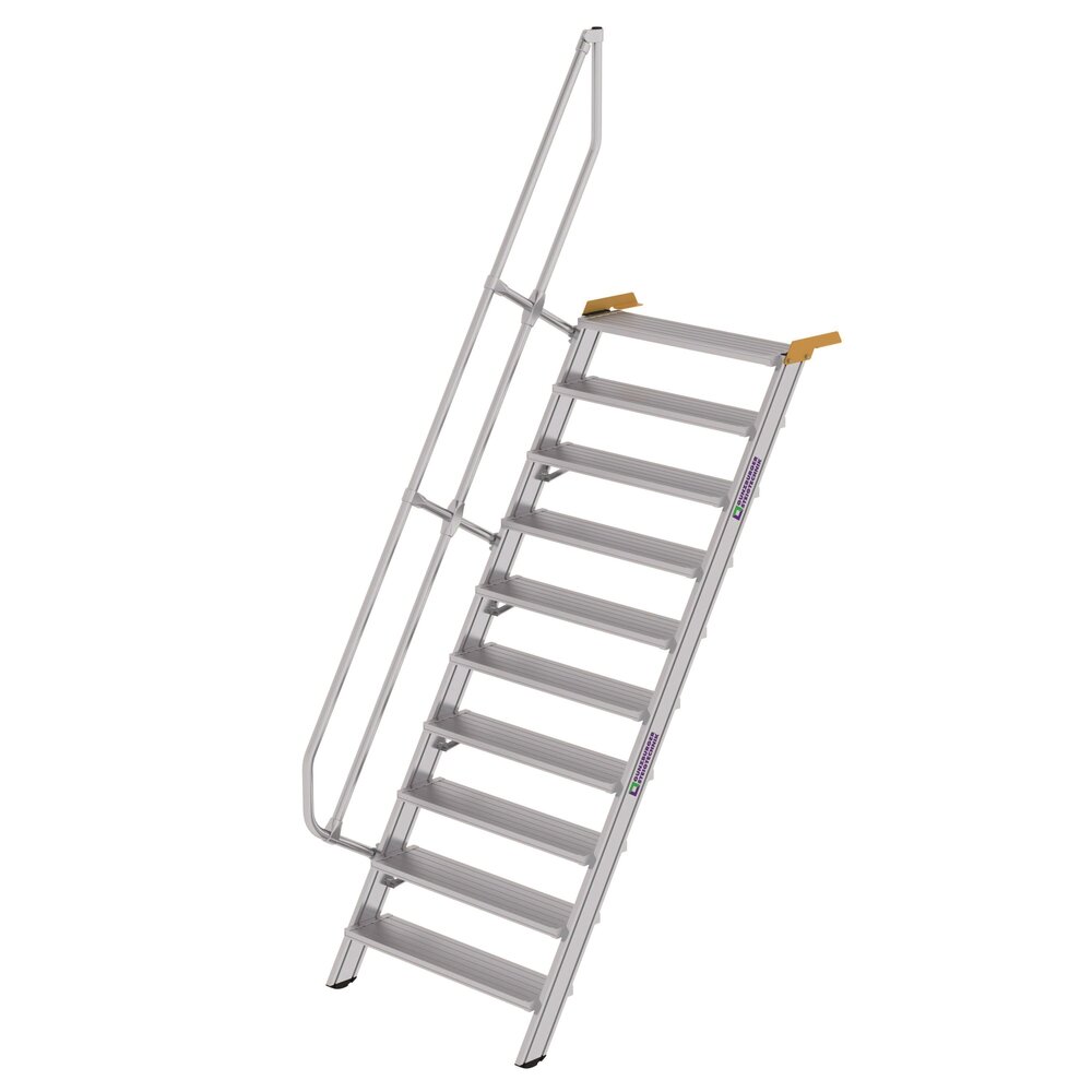 Munk Aluminium vaste trap 60°, 10 treden (1.000mm breed) Munk Aluminium vaste trap 60°, 10 treden (1.000mm breed)