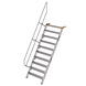 Munk Aluminium vaste trap 60°, 10 treden (1.000mm breed) Munk Aluminium vaste trap 60°, 10 treden (1.000mm breed)