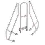 Roossien Tweede leuning voor brugtrap 60°, 2x3 treden