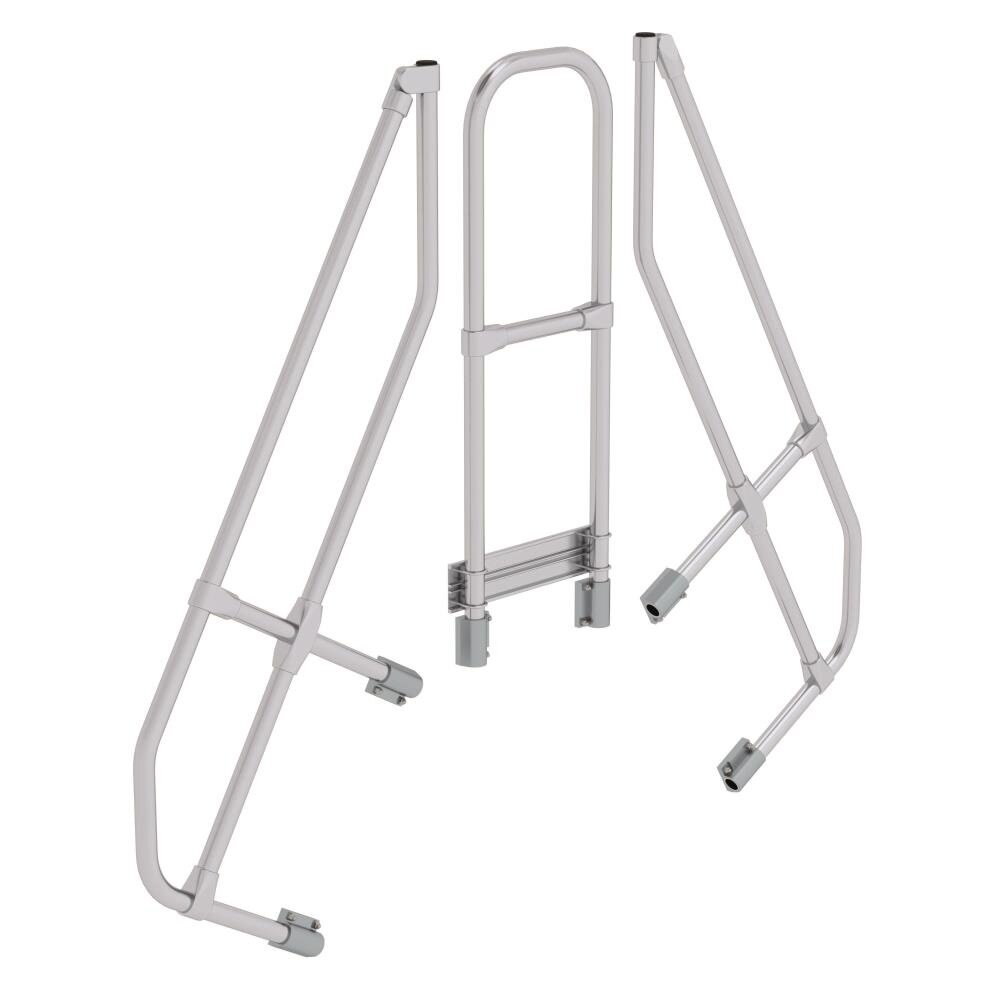 Roossien Tweede leuning voor brugtrap 60°, 2x4 treden