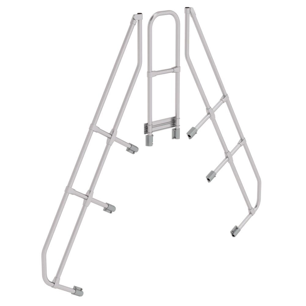 Munk Tweede leuning voor brugtrap 60°, 2x7 treden Munk Tweede leuning voor brugtrap 60°, 2x7 treden