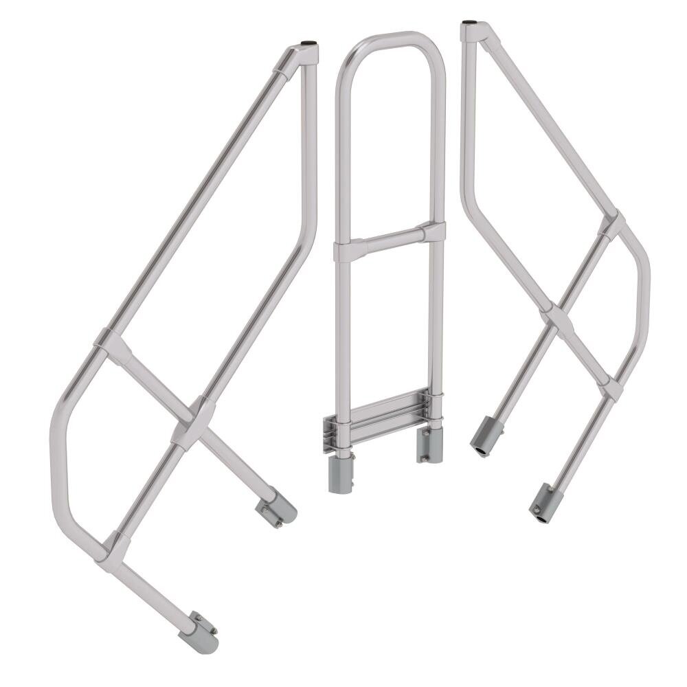 Munk Tweede leuning voor brugtrap 45°, 2x3 treden Munk Tweede leuning voor brugtrap 45°, 2x3 treden