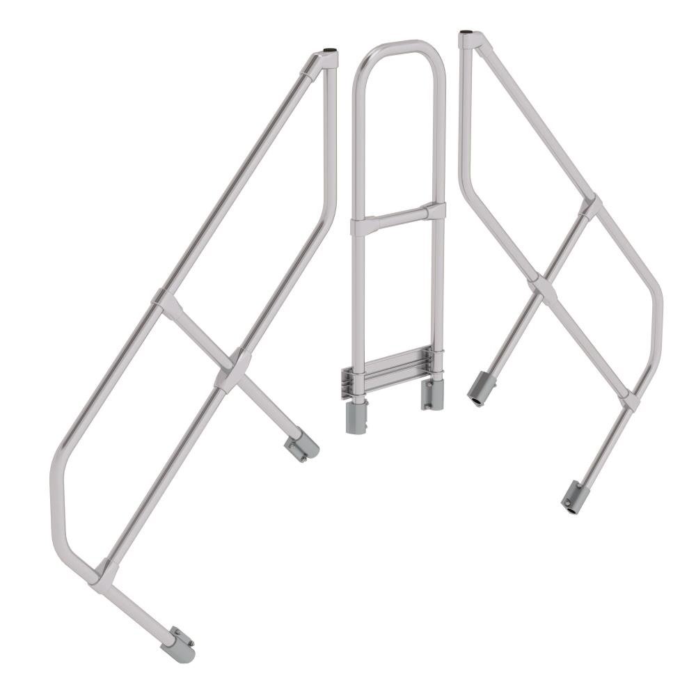 Tweede Leuning Voor Brugtrap 45 2x4 tweede-leuning-voor-brugtrap-45-2x4