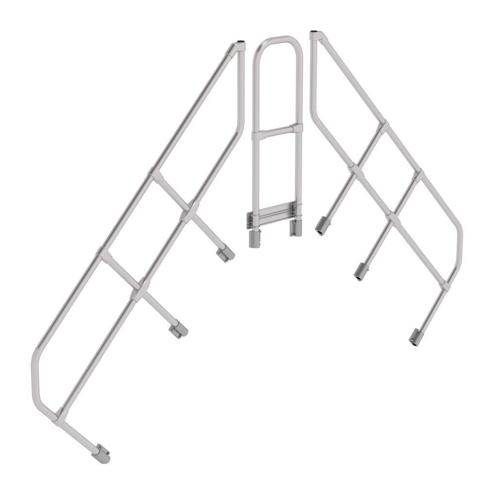 Munk Tweede leuning voor brugtrap 45°, 2x6 treden Munk Tweede leuning voor brugtrap 45°, 2x6 treden