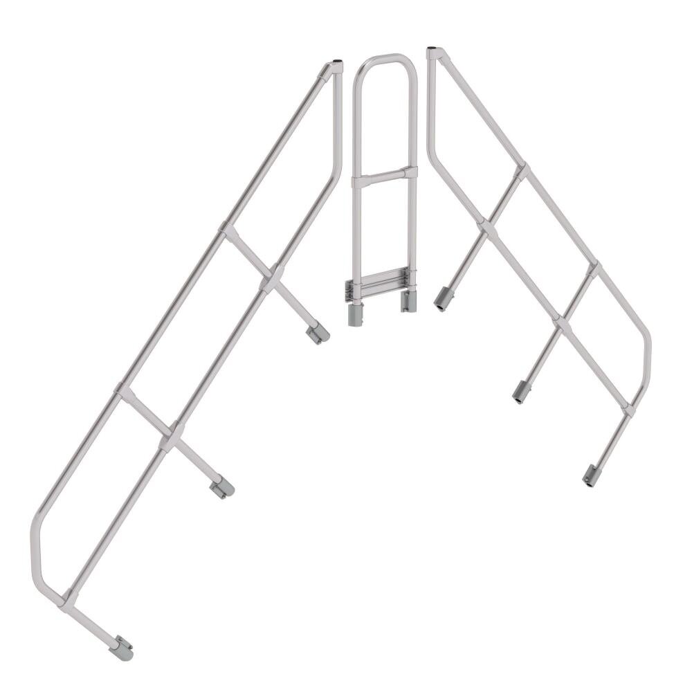 Munk Tweede leuning voor brugtrap 45°, 2x7 treden Munk Tweede leuning voor brugtrap 45°, 2x7 treden