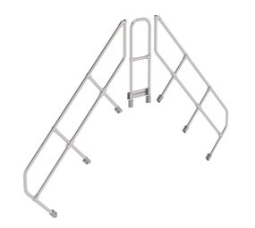 Munk Tweede leuning voor brugtrap 45°, 2x7 treden Munk Tweede leuning voor brugtrap 45°, 2x7 treden