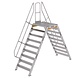 Munk Aluminium brugtrap 2x9 treden (1.000mm), 60° Munk Aluminium brugtrap 2x9 treden (1.000mm), 60°