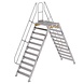 Munk Aluminium brugtrap 2x11 treden (1.000mm), 60° Munk Aluminium brugtrap 2x11 treden (1.000mm), 60°