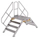 Munk Aluminium brugtrap 2x4 treden (1.000mm), 45° Munk Aluminium brugtrap 2x4 treden (1.000mm), 45°