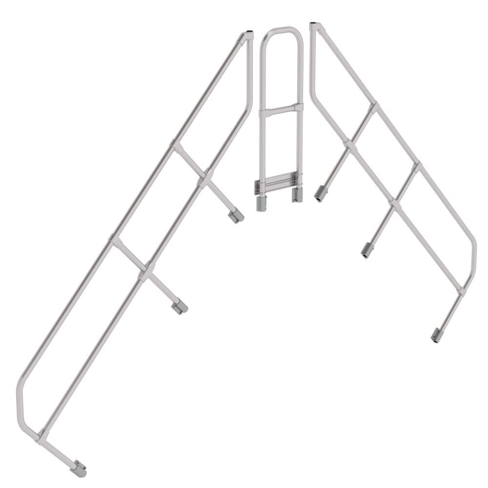 Roossien Tweede leuning voor brugtrap 45°, 2x8 treden Roossien Tweede leuning voor brugtrap 45°, 2x8 treden