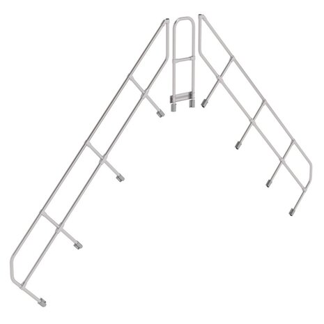 Munk Tweede leuning voor brugtrap 45°, 2x11 treden Munk Tweede leuning voor brugtrap 45°, 2x11 treden