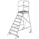 Munk Aluminium bordestrap met 8 stalen treden Munk Aluminium bordestrap met 8 stalen treden