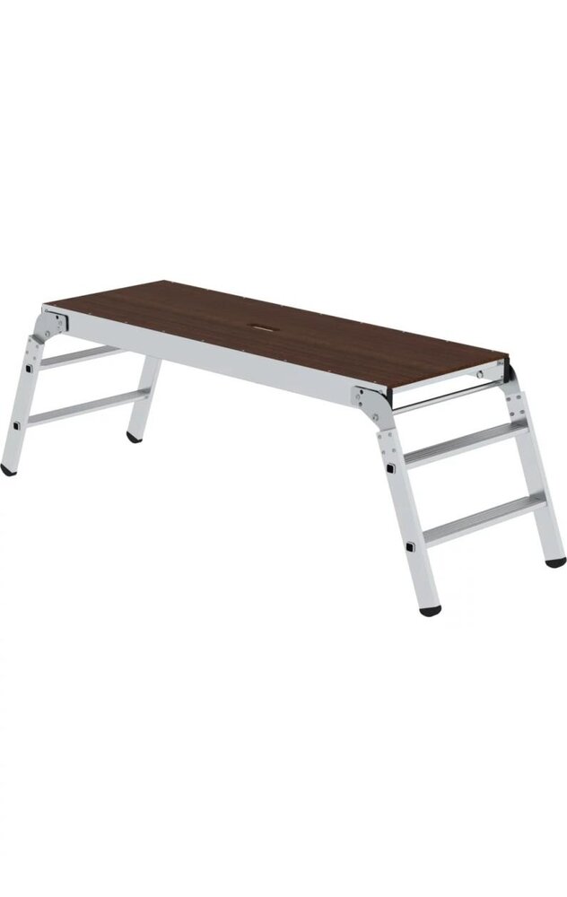 Roossien Aluminium klapbaar breed werkplatform (H=690mm)