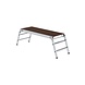 Roossien Aluminium klapbaar breed werkplatform (H=690mm)