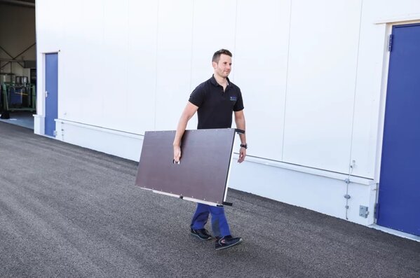 Roossien Aluminium klapbaar breed werkplatform (H=690mm)