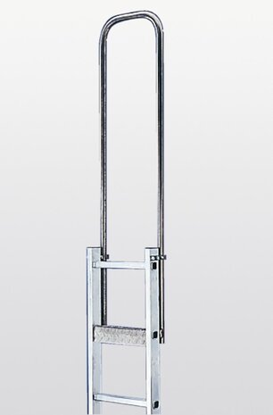 Munk Dubbele instapbeugel, RVS (voor putladder 340mm breed) Munk Dubbele instapbeugel, RVS (voor putladder 340mm breed)