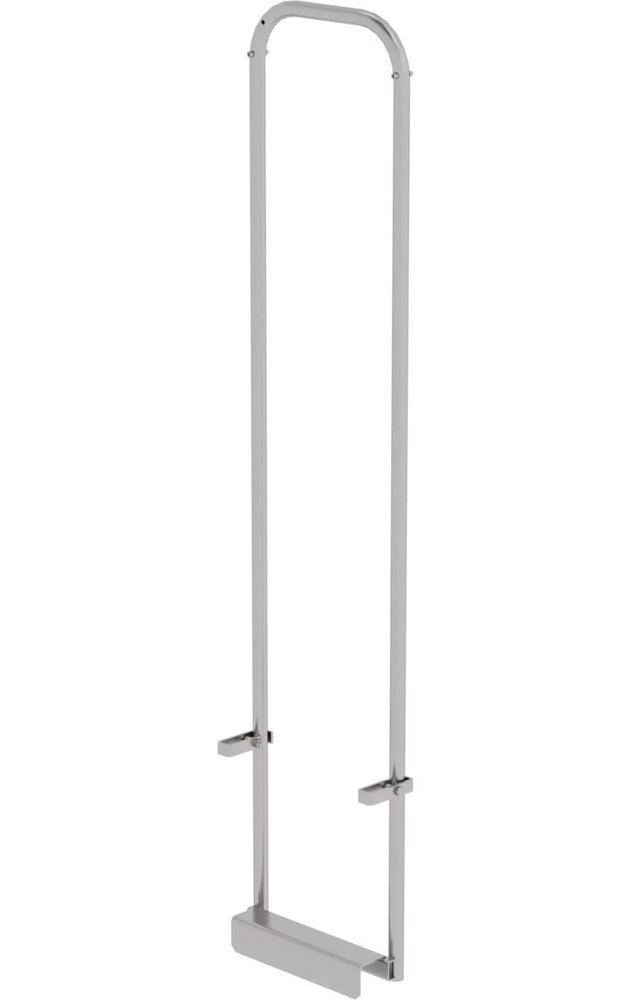 Roossien Dubbele instapbeugel, RVS (voor putladder 340mm breed)