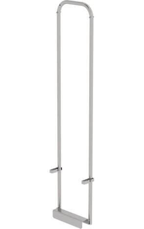 Roossien Dubbele instapbeugel, RVS (voor putladder 340mm breed)