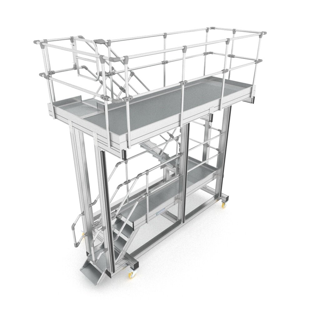 Roossien Verrijdbare trappentoren Roossien Verrijdbare trappentoren
