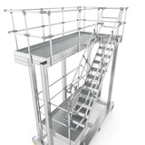 Roossien Verrijdbare trappentoren