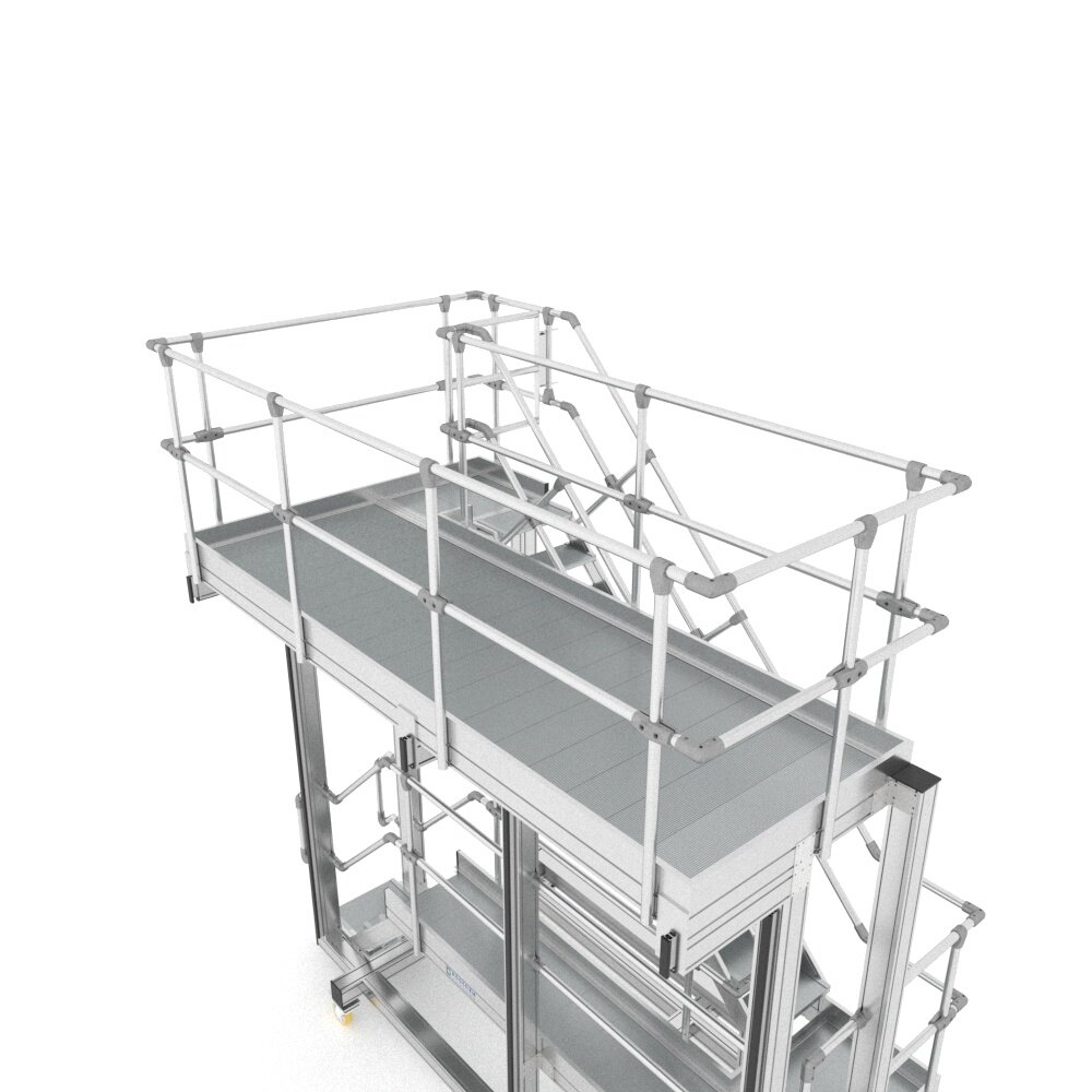 Roossien Verrijdbare trappentoren Roossien Verrijdbare trappentoren