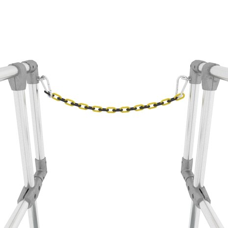 Roossien Verrijdbare bordestrap met centraal remsysteem