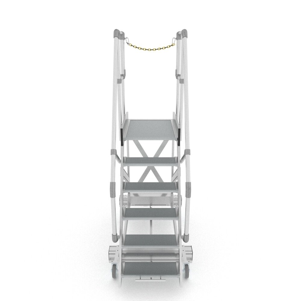 Roossien Verrijdbare bordestrap met centraal remsysteem