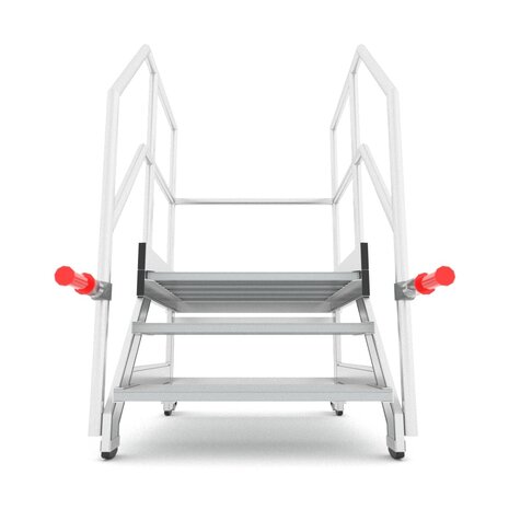 Roossien Verrijdbare bordestrap met inklapbare handgrepen Roossien Verrijdbare bordestrap met inklapbare handgrepen