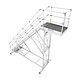 Roossien Maatwerk vliegtuigtrap 45° Roossien Maatwerk vliegtuigtrap 45°