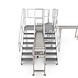 Roossien Brugtrap van roestvast staal (RVS) Roossien Brugtrap van roestvast staal (RVS)