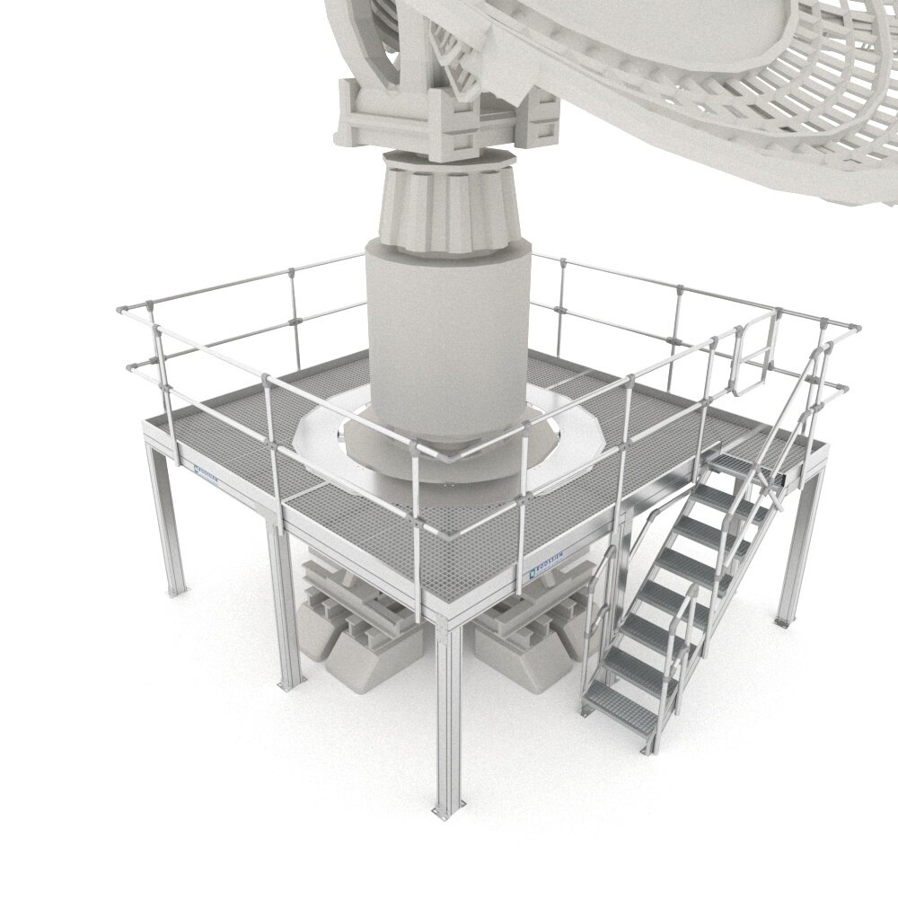 Roossien Werkplatform voor radarsysteem Roossien Werkplatform voor radarsysteem