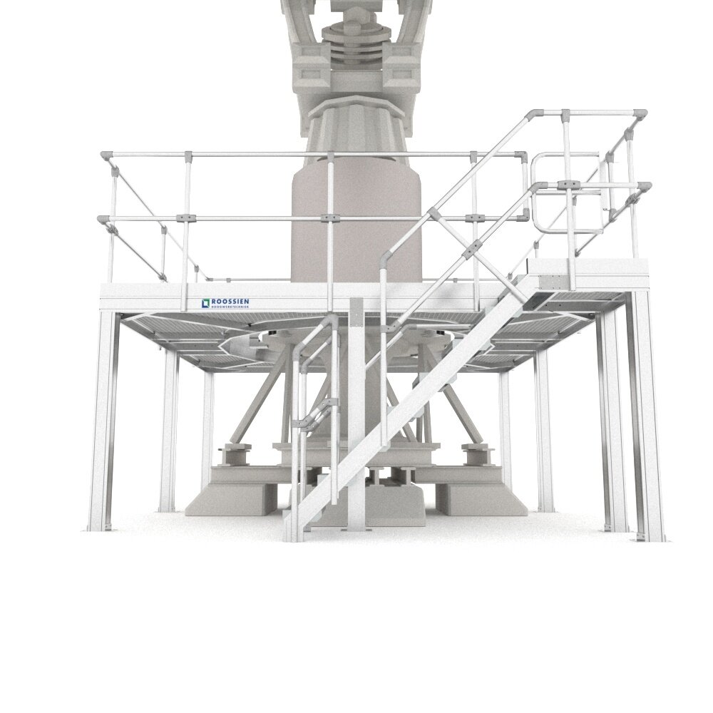 Roossien Werkplatform voor radarsysteem Roossien Werkplatform voor radarsysteem