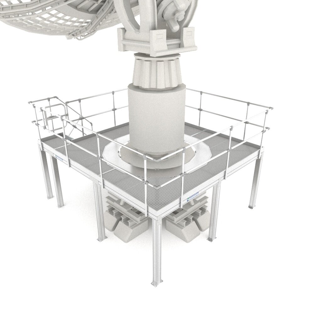 Roossien Werkplatform voor radarsysteem Roossien Werkplatform voor radarsysteem