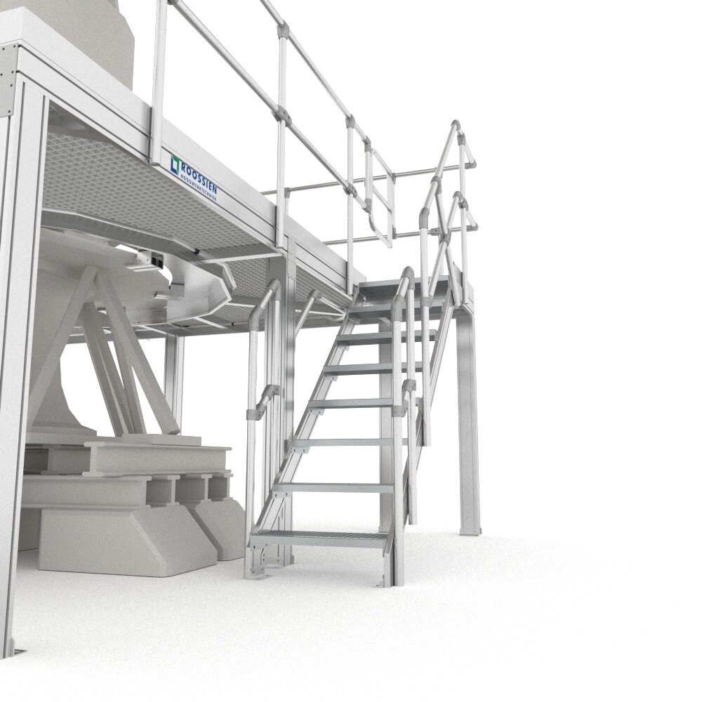 Roossien Werkplatform voor radarsysteem Roossien Werkplatform voor radarsysteem