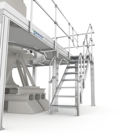 Roossien Werkplatform voor radarsysteem Roossien Werkplatform voor radarsysteem