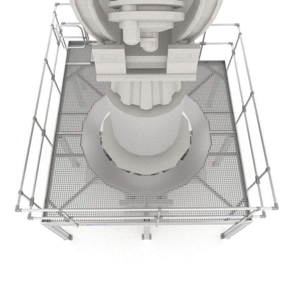 Roossien Werkplatform voor radarsysteem Roossien Werkplatform voor radarsysteem