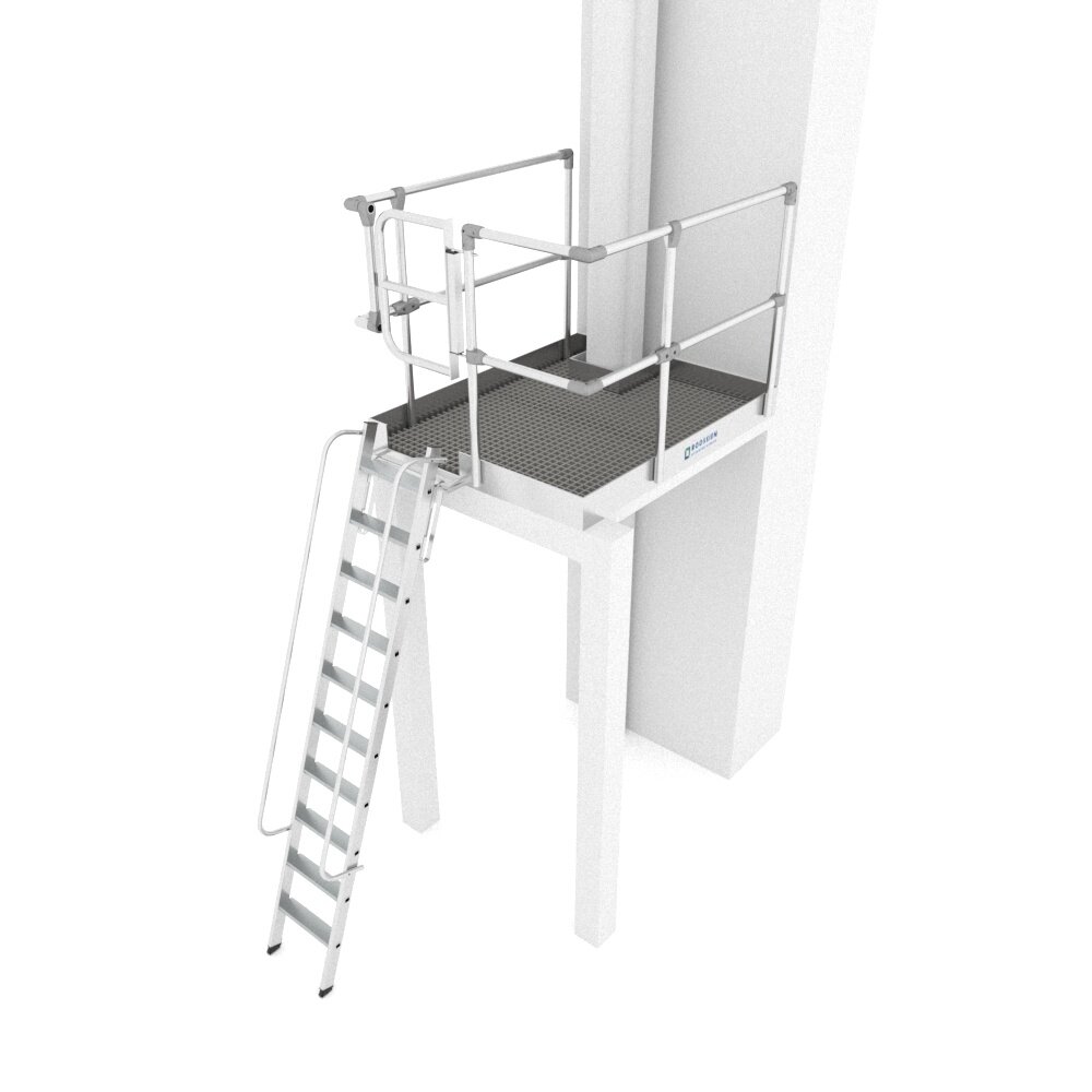 Roossien Onderhoudsbordes voor luchtbehandelingsunit Roossien Onderhoudsbordes voor luchtbehandelingsunit