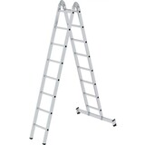 Munk Aluminium klapladder, 2x8 sporten