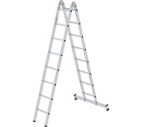 Munk Aluminium klapladder, 2x8 sporten Munk Aluminium klapladder, 2x8 sporten