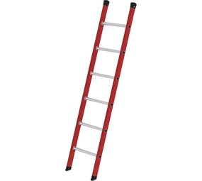 Roossien Kunststof enkele ladder, 6 sporten