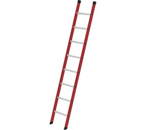 Roossien Kunststof enkele ladder, 8 sporten