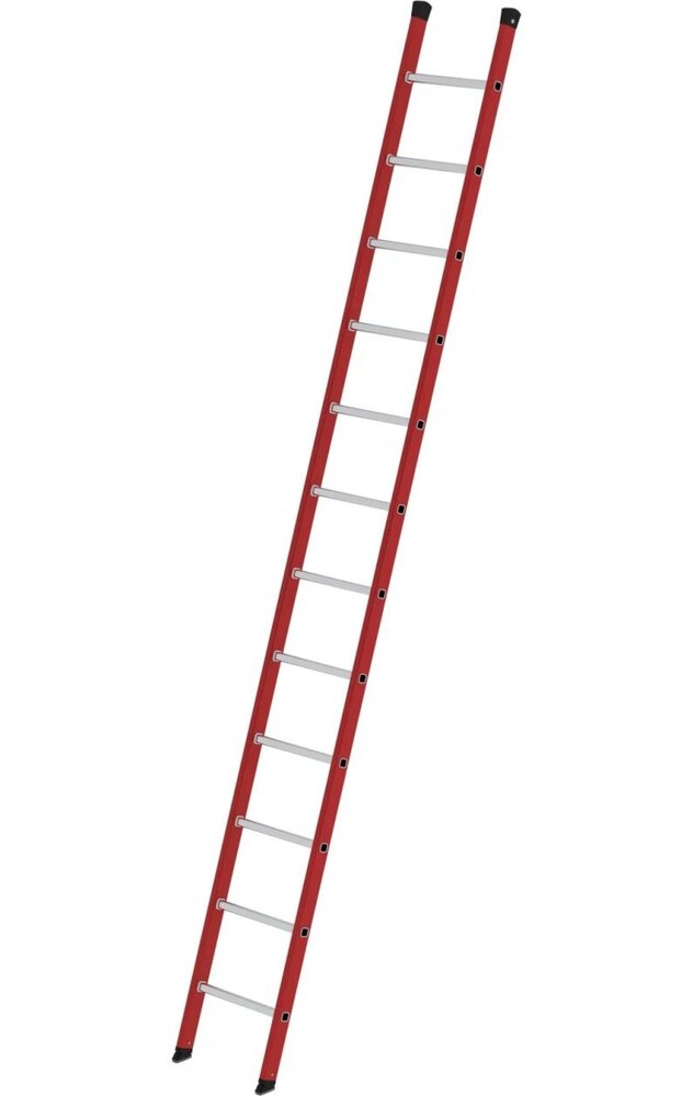 Roossien Kunststof enkele ladder, 12 sporten
