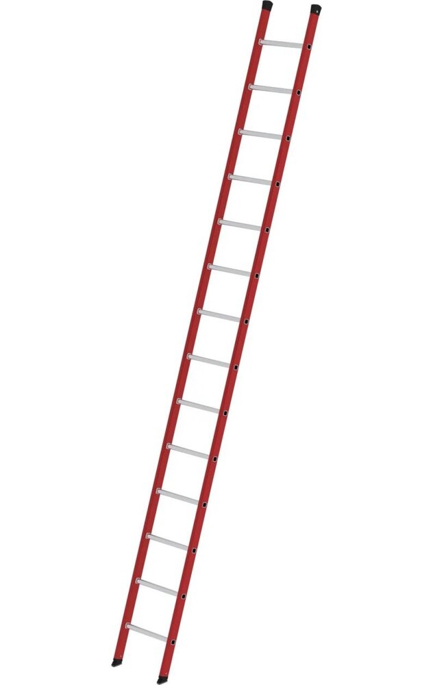 Munk Kunststof enkele ladder, 14 sporten
