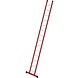 Munk Kunststof enkele ladder, 14 sporten met stabilisatiebalk Munk Kunststof enkele ladder, 14 sporten met stabilisatiebalk