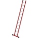 Munk Kunststof enkele ladder, 12 sporten met stabilisatiebalk Munk Kunststof enkele ladder, 12 sporten met stabilisatiebalk