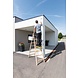 Munk Houten dubbele ladder, 2x6 sporten Munk Houten dubbele ladder, 2x6 sporten