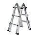 Munk Aluminium telescoopladder, 4x3 sporten Munk Aluminium telescoopladder, 4x3 sporten
