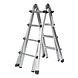 Munk Aluminium telescoopladder, 4x4 sporten Munk Aluminium telescoopladder, 4x4 sporten
